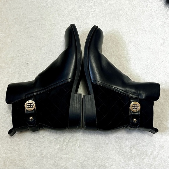 Tommy Hilfiger Rezin2 Faux Leather & Suede Ankle Chelsea Boots - 7.5 - Picture 2 of 11